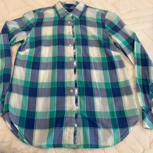 Talbots Plaid Shirt